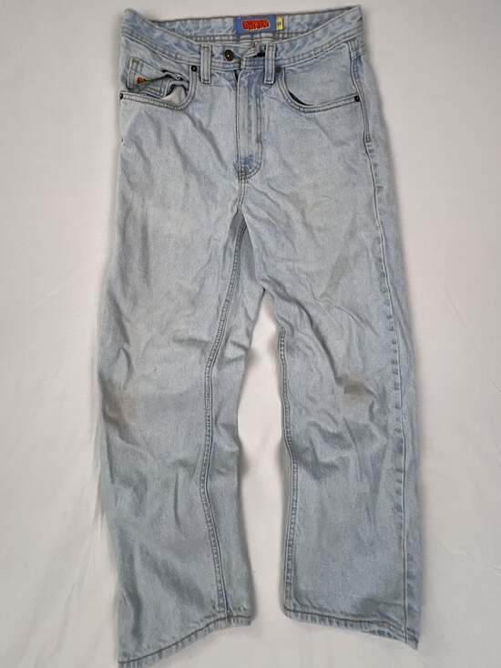 Empyre Other - Empyre Relaxed Fit Jeans Size 28 Light Wash Denim